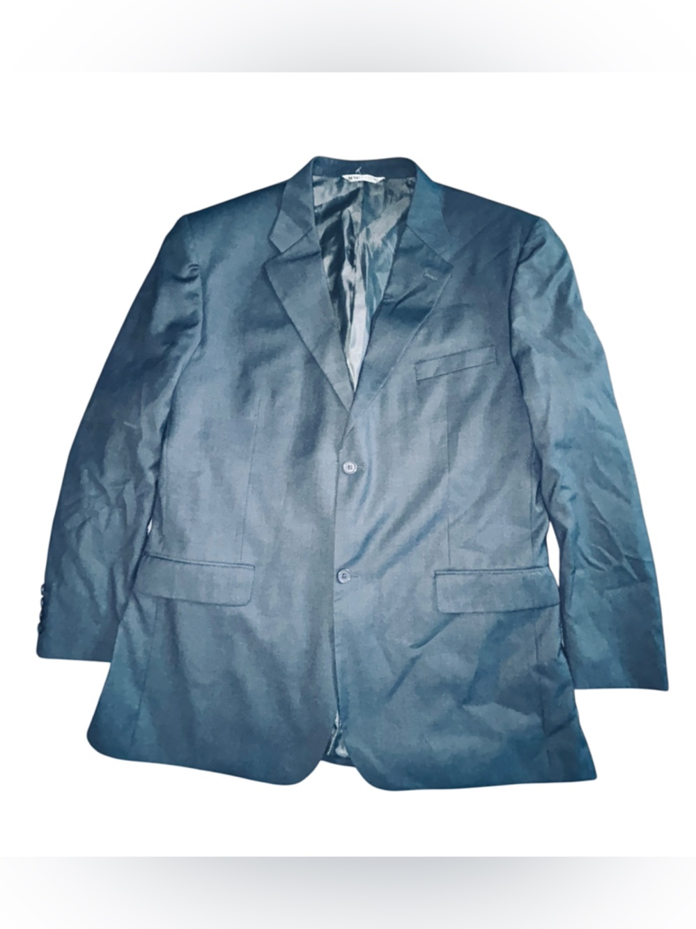 Valentino Men's Gray Two-Button Sport Coat Blazer